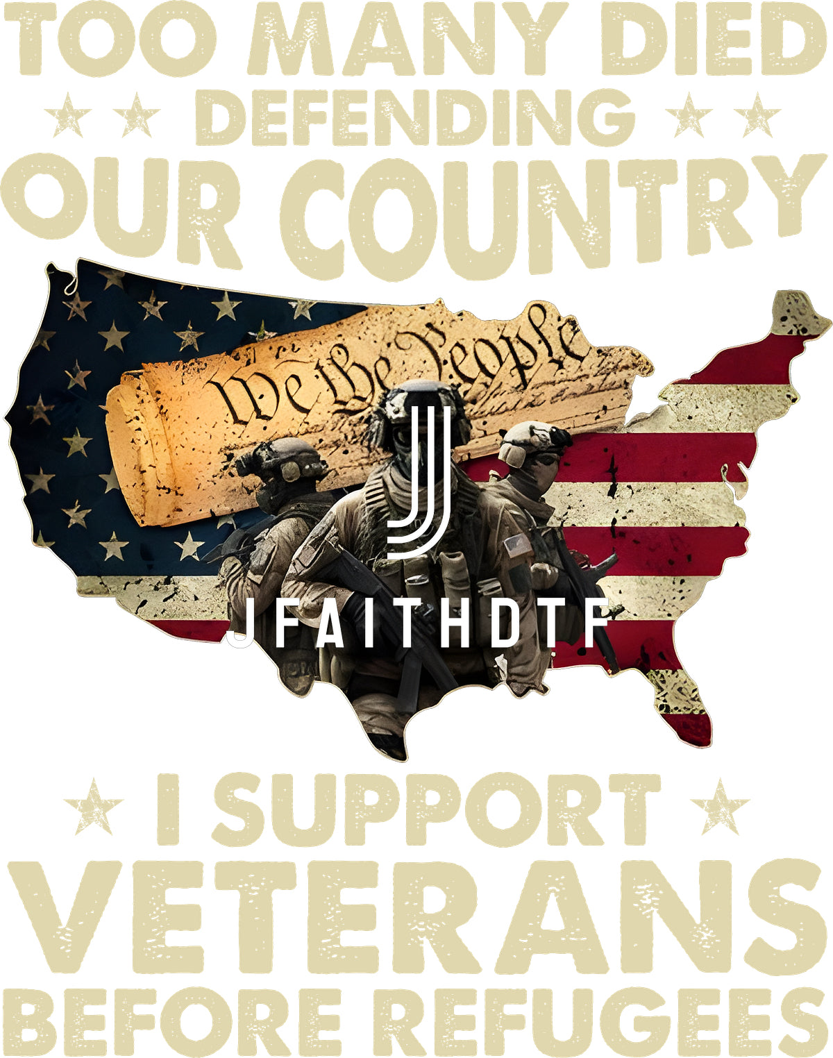 I Support Veterans - Perfect gift for U.S Veteran Dad Grandpa, Patriotic American on Veterans Day, Father_s Day, Valentine (4).png