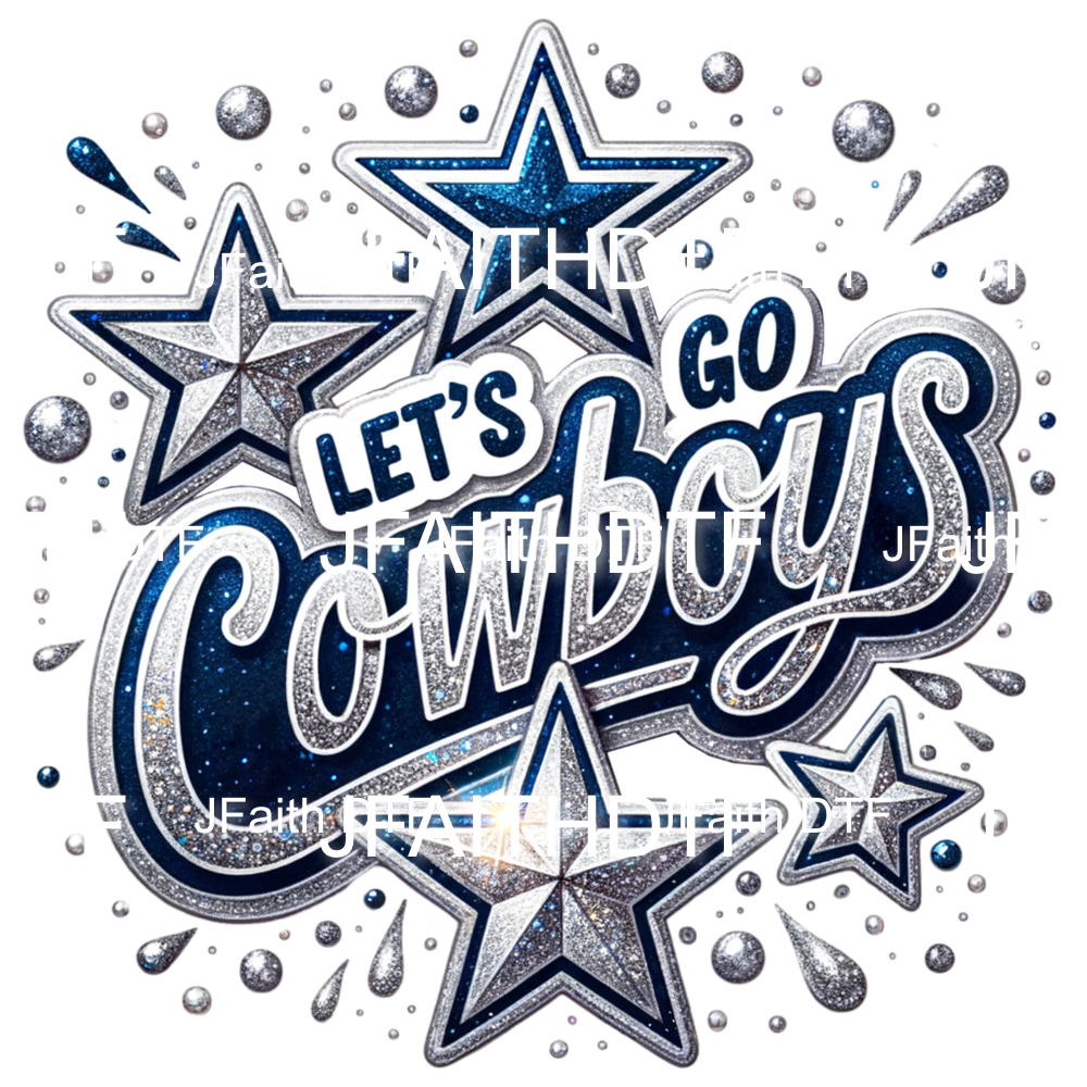 Let's Go Cowboy's! - PNG